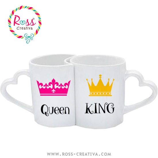 Tazas Queen And King